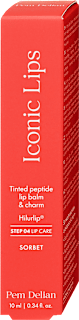 Iconic Lips Sorbet színezett, peptides ajakápoló + charm Pem Delian