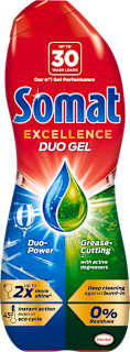 EXCELLENCE DUO GEL 5in1 Gel za mašinsko pranje posuđa Somat