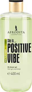 Oljni gel za prhanje She is … POSITIVE VIBE, hruška & ananas AFRODITA
