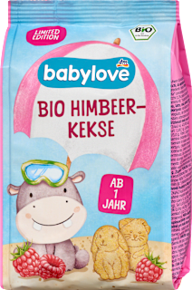 Biscotti ai lamponi Bio babylove