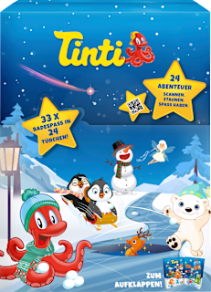 Adventskalender Kinder Badeüberraschungen 2026 Tinti