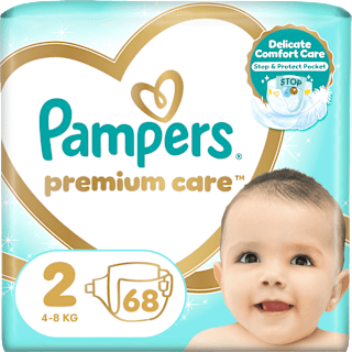 Plenice velikost 2 (4-8 kg) Pampers Premium Care