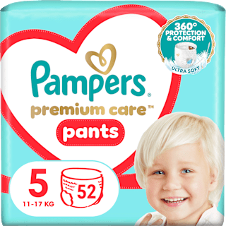 Hlačne plenice velikost 5 (11-17 kg) Pampers Premium Care