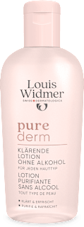 Louis Widmer purederm Klärende Lotion parfümfrei Louis Widmer