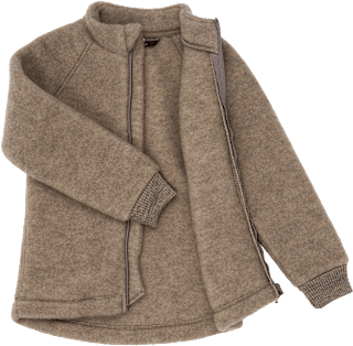 Wolljacke, braun, Gr. 98/104 Mikk-Line