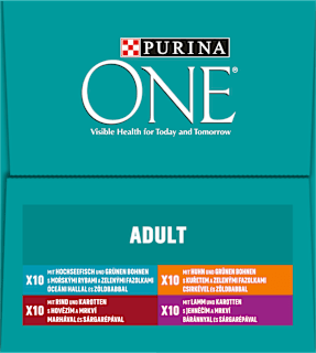 Adult kapsičky pro kočky jehněčí, mořské ryby, kuře, hovězí ve šťávě 40x85g PURINA ONE