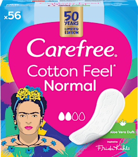 Slipeinlagen Cotton Feel Normal mit Aloe Vera Duft Carefree