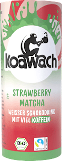 Trinkfertiger Schokodrink, Strawberry Matcha mit Koffein koawach