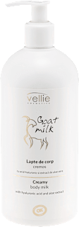 Loțiune de corp cremoasă Goat's Milk Vellie