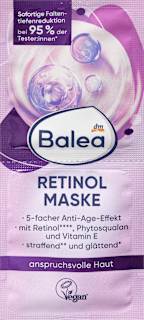 Pleťová maska s retinolom Balea