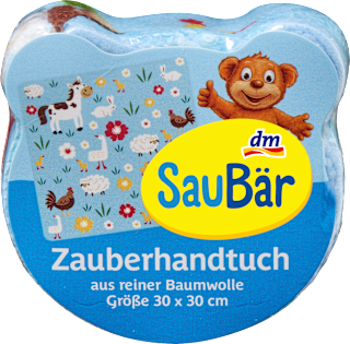Čarovný uterák 30x30 cm SauBär