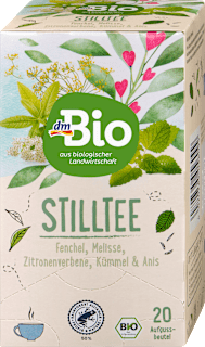 Stilltee Fenchel, Melisse, Zitronenverbene, Kümmel & Anis (20 Beutel) dmBio