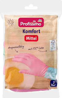 Haushaltshandschuhe Komfort (2 Paar) Profissimo