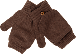 Handschuhe mit Fingerkappe braun (1 Paar) PURSET