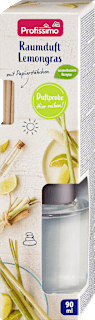 Duftstäbchen Raumduft Lemongras, 90 ml