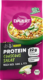 Fertiggericht, Protein Couscous Salat Davert