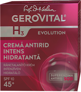 Cremă antirid intens hidratantă 45+ GEROVITAL