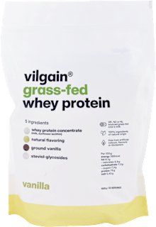 Srvátkový proteín grass-fed Whey protein vanilka vilgain