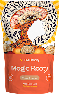 Prehransko dopolnilo v prahu z datlji in cimetom Magic Rooty FeelRooty