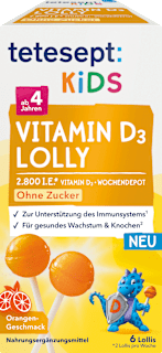 Kids Vitamin D3 Lolly 6 St tetesept