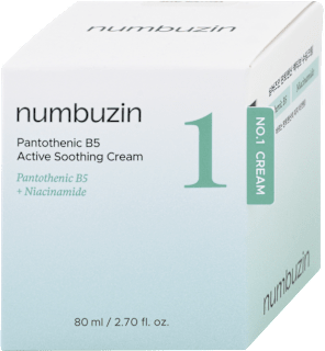 Upokojujúci pleťový krém Pantothenic B5 Active Soothing numbuzin