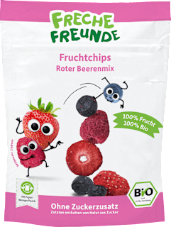 Kindersnack Fruchtchips Roter Beerenmix ab 3 Jahren Freche Freunde