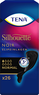 Slipeinlagen Inkontinenz Schwarz Normal TENA