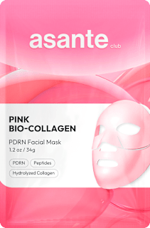 Gélová pleťová maska Pink Bio-Collagen PDRN ASANTE