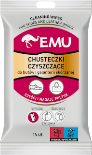 Chusteczki do butów i galanterii skórzanej EMU