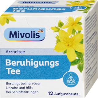 Arzneitee, Beruhigungs Tee (12 Beutel) Mivolis