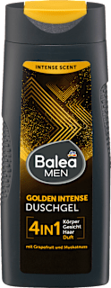 Sprchovací gél Golden Intense 4v1 Balea MEN