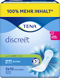 discreet Einlagen Inkontinenz Extra Duopack TENA