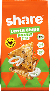 Knabbergebäck Linsenchips Sour Cream share