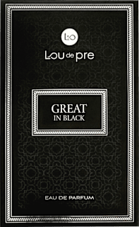 Eau de Parfum Great in Black Lou de Pre