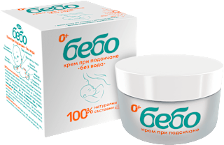 Крем при подсичане, натурални съставки(0+ месеца) bebo