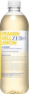 Erfrischungsgetränk, Zero Lemon Vitamin Well