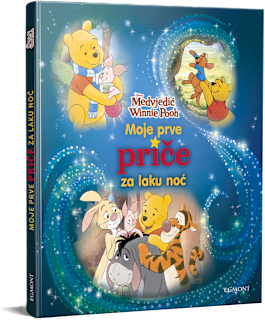 Slikovnica za djecu Medvjedić Winnie Pooh – Moje prve priče za laku noć EGMONT