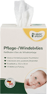 Pflege-/Windelvlies (70 Blatt) Grünspecht