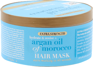 EXTRA STRENGTH argan oil of morocco maska za kosu ogx
