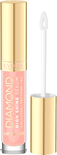Błyszczyk-serum do ust Diamond High Shine 17 juicy peach EVELINE COSMETICS
