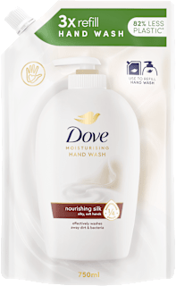 Tekuté mydlo na ruky Nourishing Silk - náhradná náplň Dove