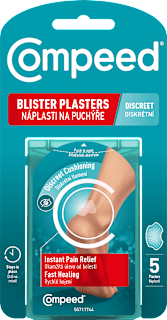 náplast na puchýře paty Compeed
