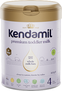 Tejalapú prémium anyatej-kiegészítő tápszer, 2 éves kortól Kendamil