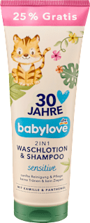 Losion za pranje i šampon 2u1 sensitive - kamilica i pantenol babylove