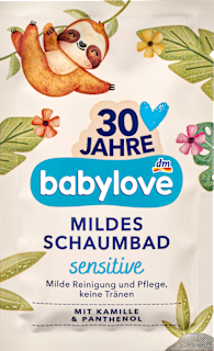 Spumant de baie pentru piele sensibilă cu mușețel și pantenol babylove