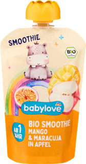 Quetschie Smoothie Mango & Maracuja in Apfel ab 1 Jahr babylove