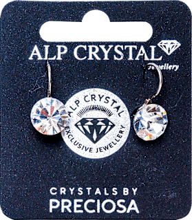 Crystal Preciosa naušnice s kristalima - Silver ALP CRYSTAL Jewellery