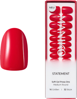 Künstliche Nägel Press Ons Medium Round Statement Maniko