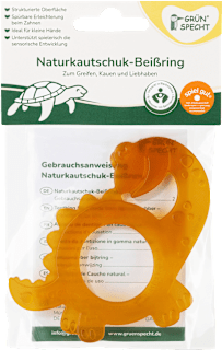 Beißring Naturkautschuk, Dinosaurier Grünspecht
