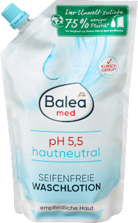 Waschlotion seifenfrei & hautneutral, Nachfüllpack Balea med